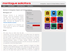 Tablet Screenshot of montaguesolicitors.co.uk